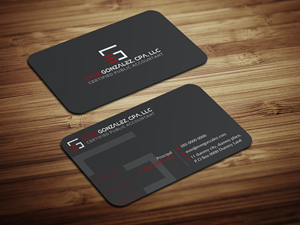 Design de Carte de Visite par Magic of Art pour Ever Gonzalez, CPA, LLC | Design #29452854