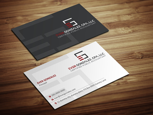 Business Card Design by Magic of Art for Ever Gonzalez, CPA, LLC | Design: #29452855