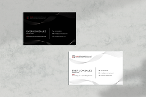 Business Card Design by iftitahNA for Ever Gonzalez, CPA, LLC | Design: #29452740