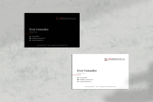 Business Card Design by iftitahNA for Ever Gonzalez, CPA, LLC | Design: #29453305