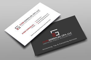 Business Card Design by Uttom 2 for Ever Gonzalez, CPA, LLC | Design: #29451831