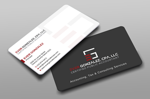 Business Card Design by Uttom 2 for Ever Gonzalez, CPA, LLC | Design: #29451832
