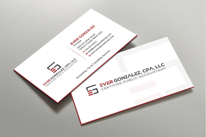 Business Card Design by Uttom 2 for Ever Gonzalez, CPA, LLC | Design: #29451936