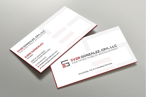 Business Card Design by Uttom 2 for Ever Gonzalez, CPA, LLC | Design: #29451937
