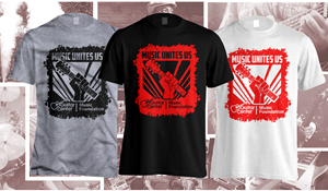 Guitar Center Foundation t-shirt design