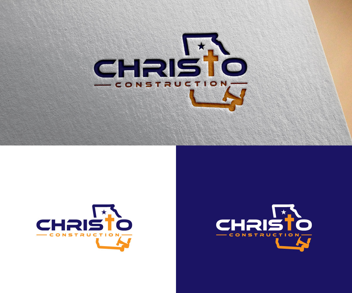 Logo Design by RS_Design for Build with Christo Construction | Design #29454975