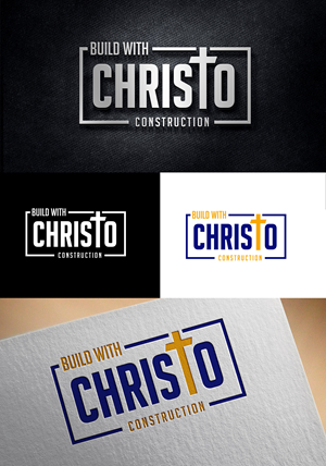 Diseño de Logo por Graphixpointt para Build with Christo Construction | Diseño: #29454607