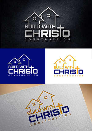 Diseño de Logo por Graphixpointt para Build with Christo Construction | Diseño: #29454708