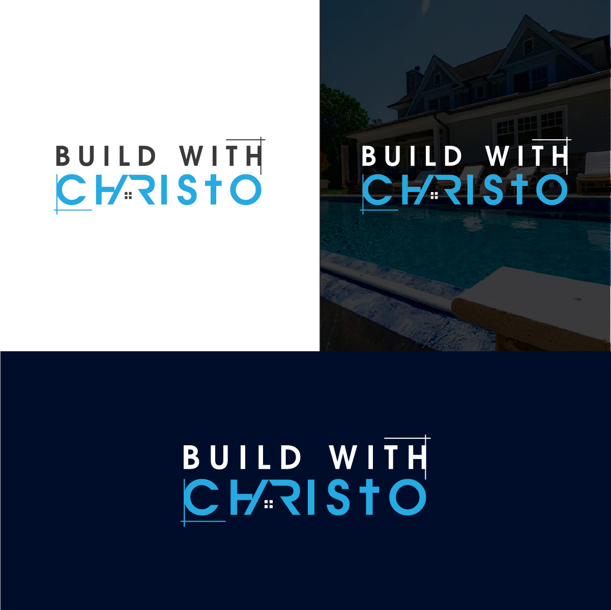 Logo Design by Deziners Zone for Build with Christo Construction | Design #29460179