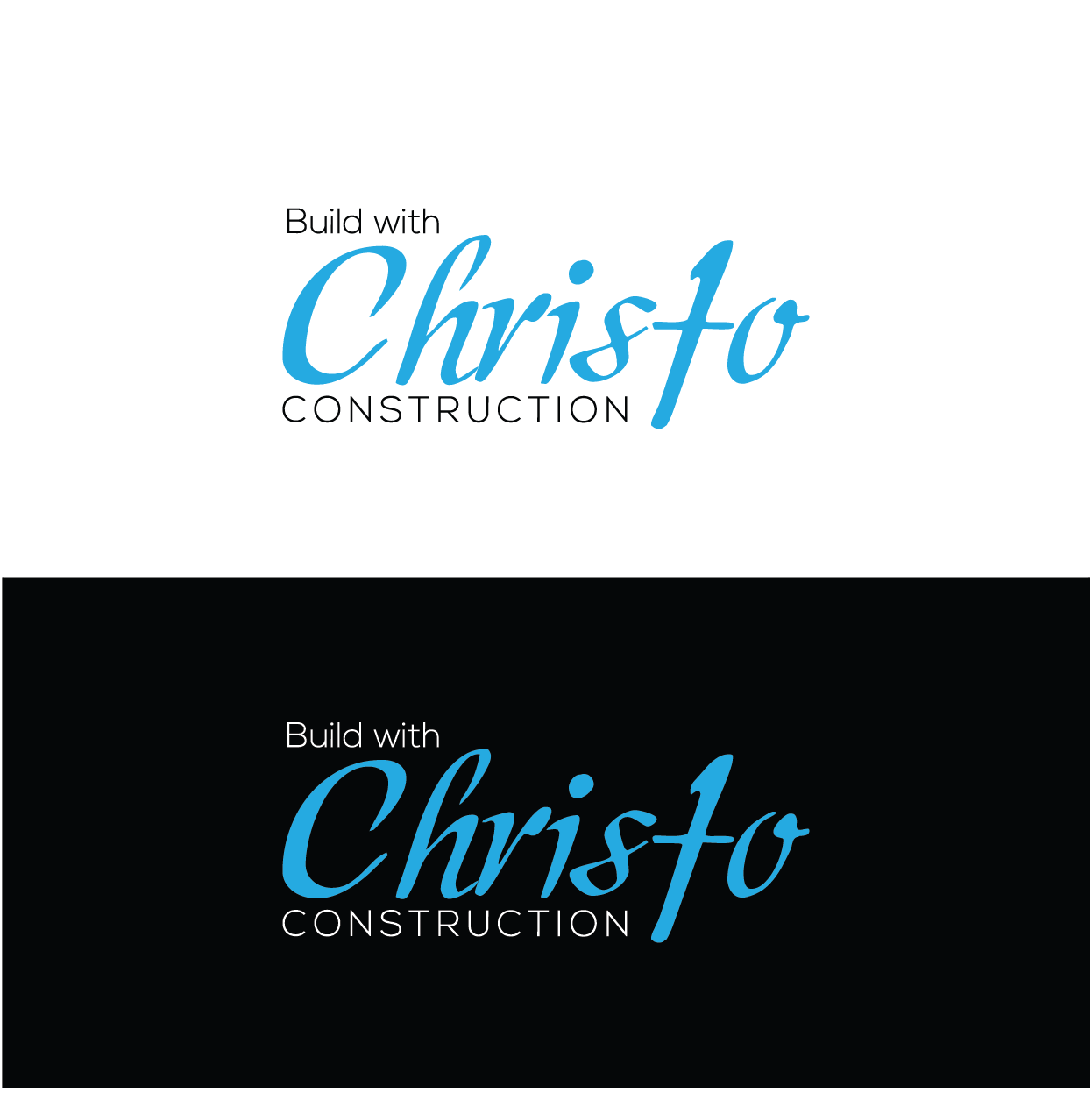 Logo Design by rozT for Build with Christo Construction | Design #29488982