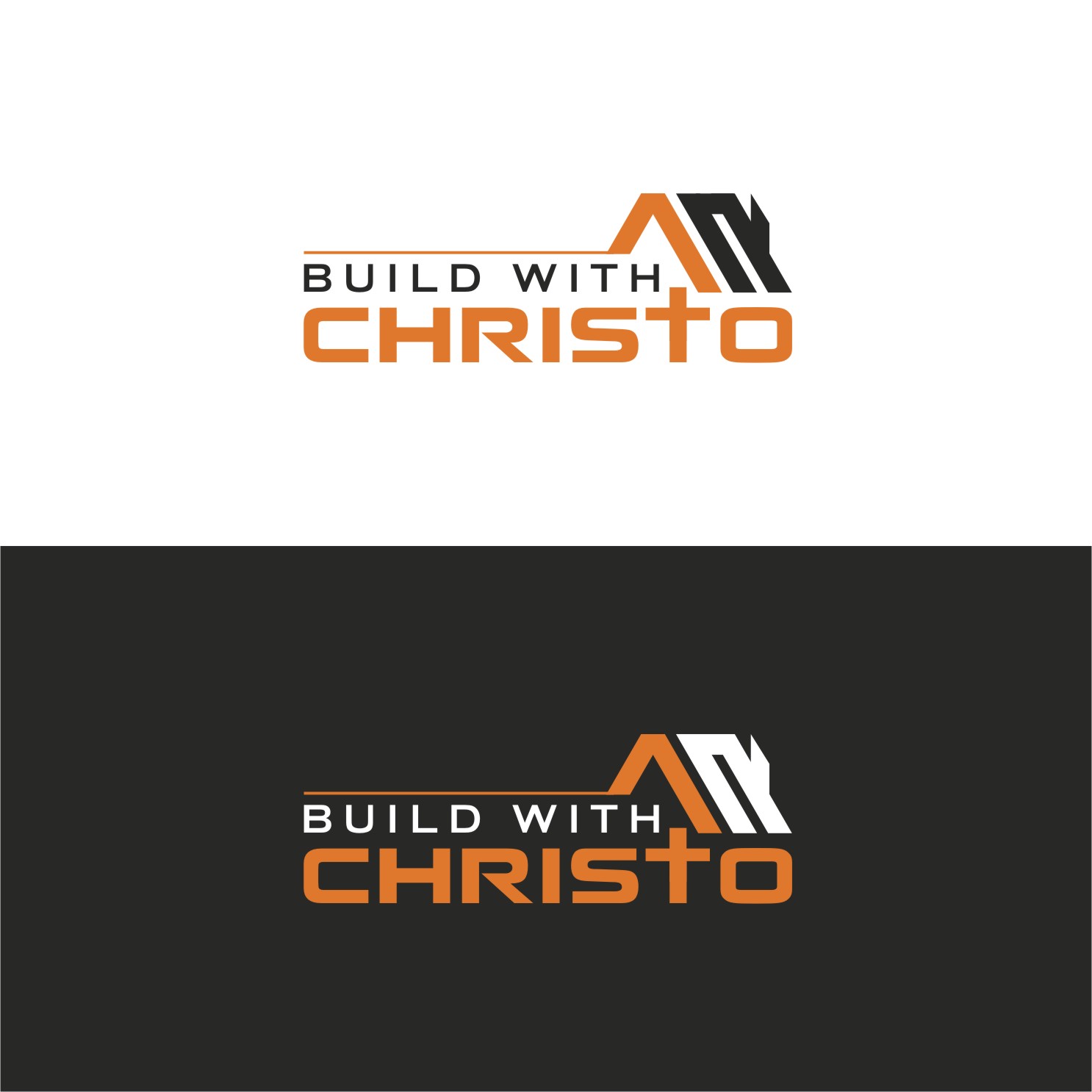 Logo Design by Actives for Build with Christo Construction | Design #29460930