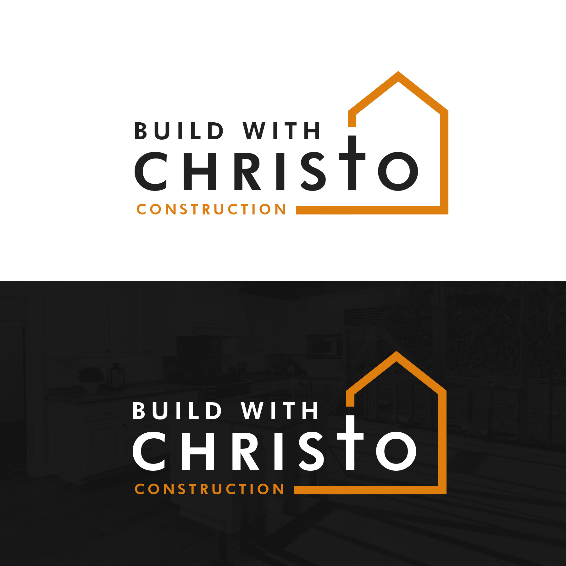 Logo Design by Neelam Jahagirdar for Build with Christo Construction | Design #29464540