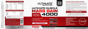 Label Design by SAI DESIGNS for ULTIMATE NUTRITION LTD | Design: #29523233