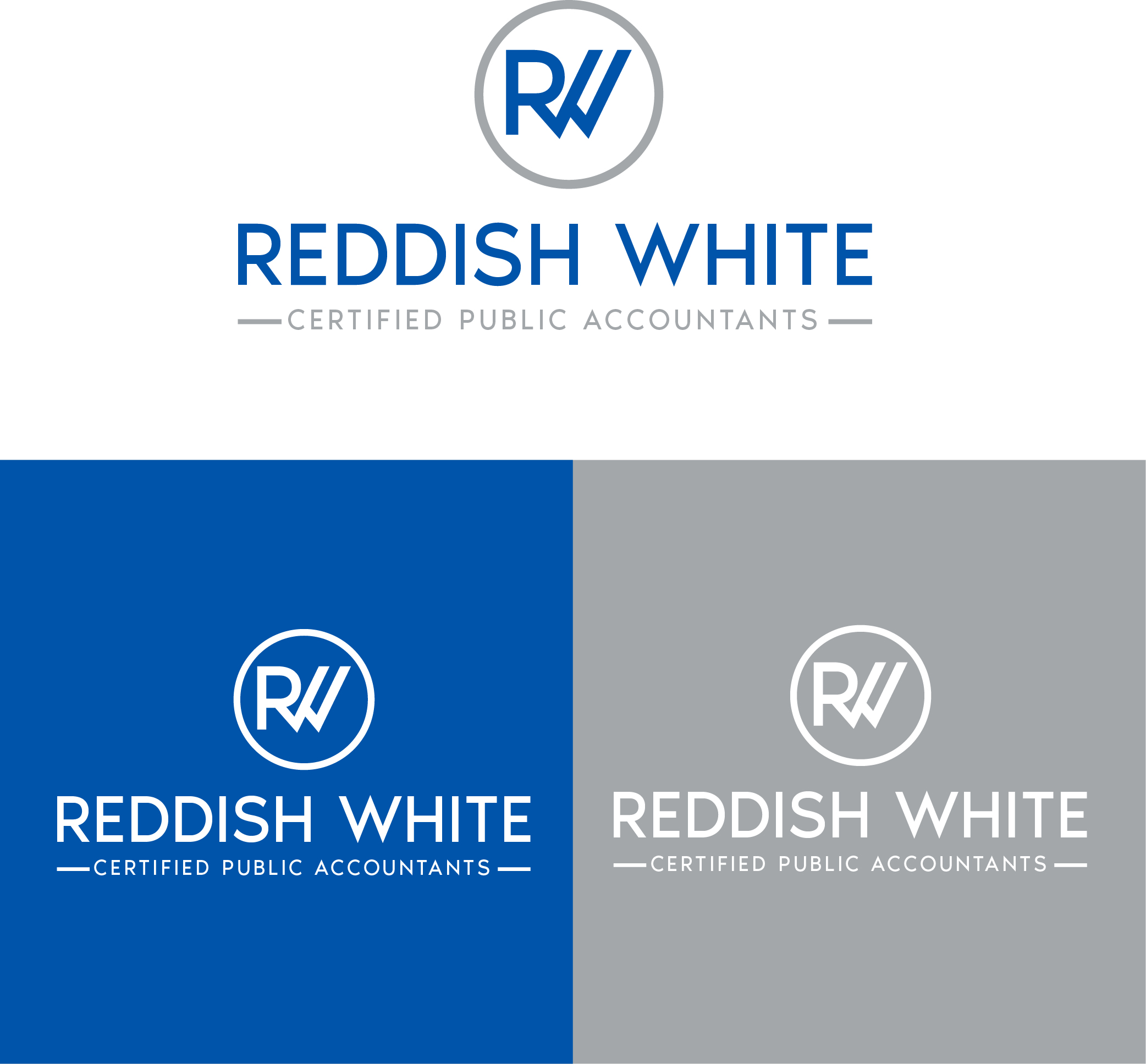Logo Design by Graphixpointt for Reddish & White, CPAs | Design #29458799
