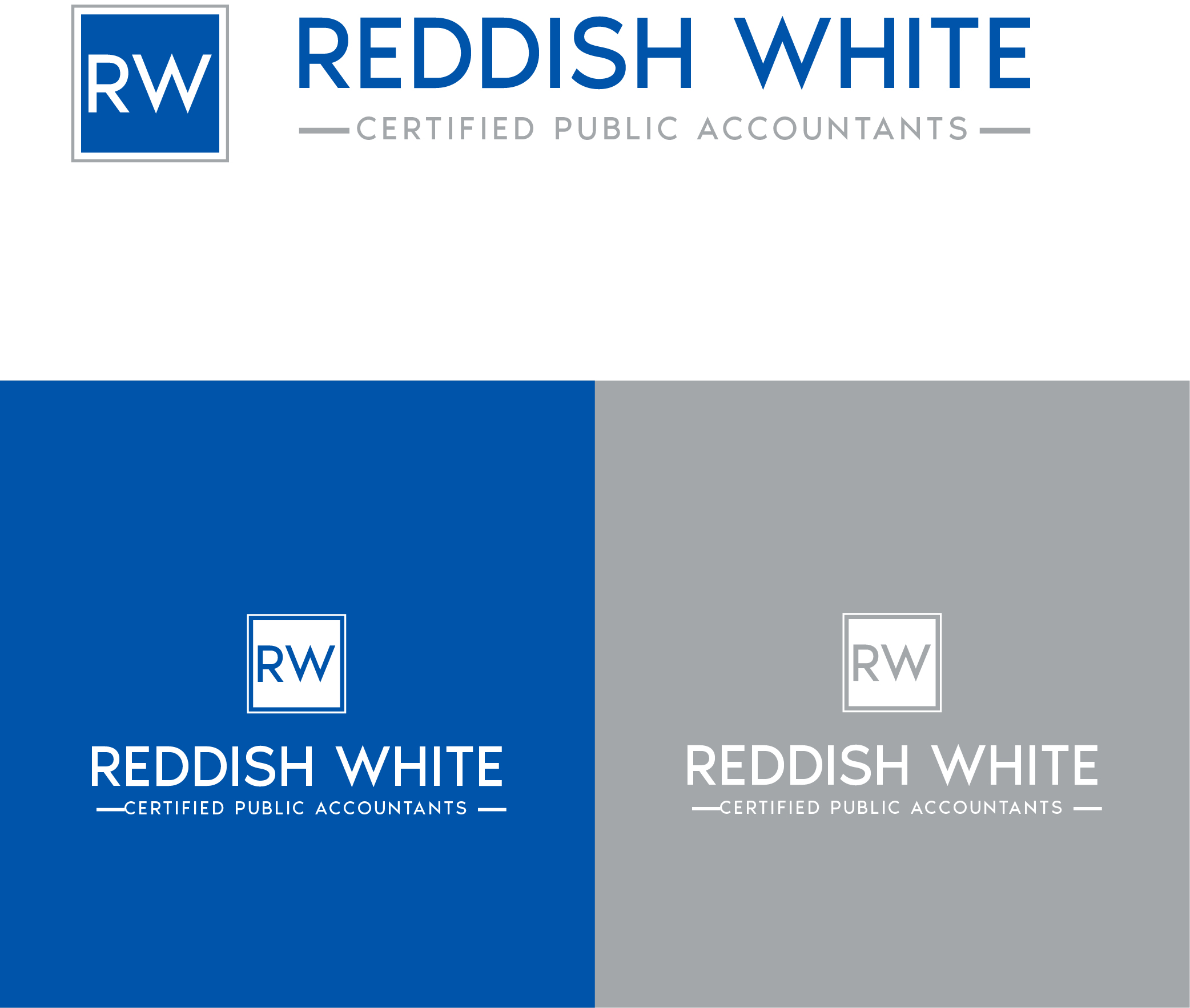 Logo Design by Graphixpointt for Reddish & White, CPAs | Design #29458800