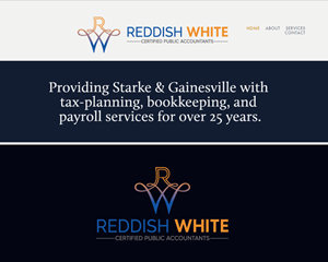 Logo Design by Rubia@ for Reddish & White, CPAs | Design: #29457058