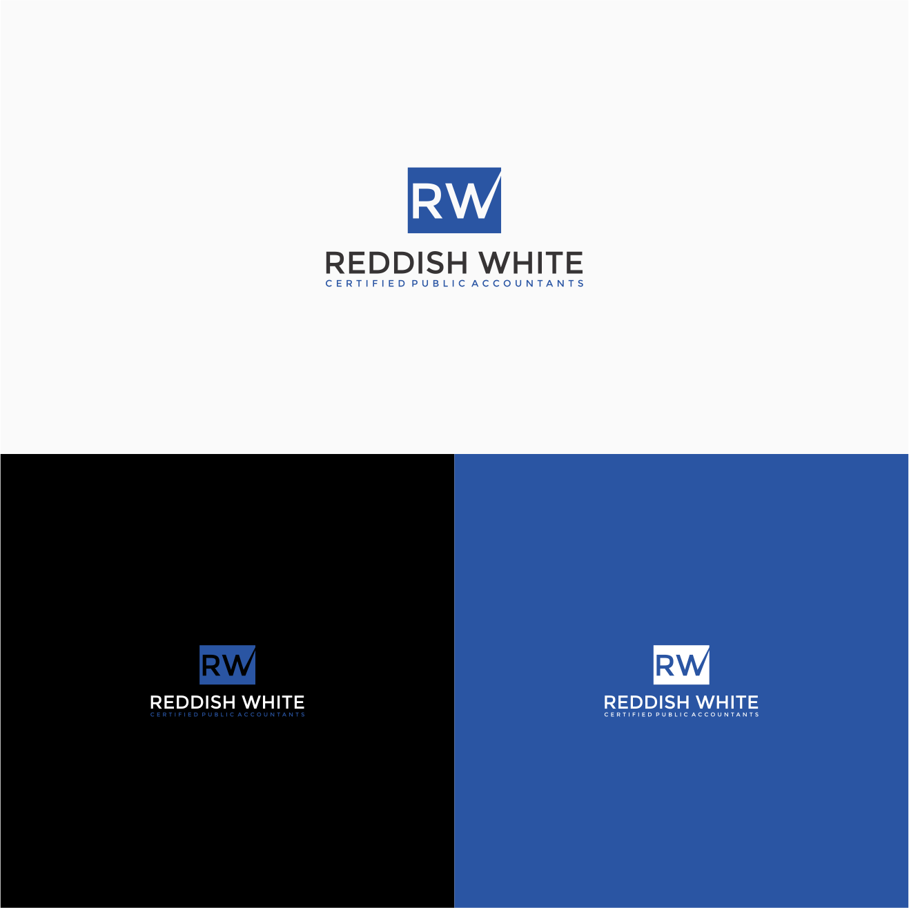 Logo Design by Jozjozan.Std™ for Reddish & White, CPAs | Design #29467404