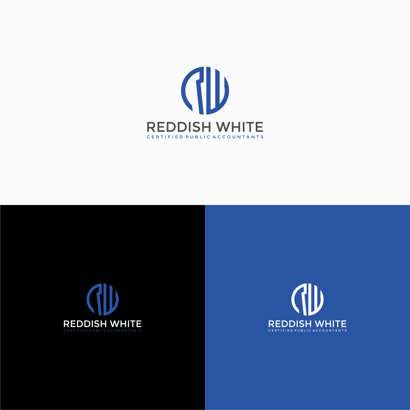 Logo Design by Jozjozan.Std™ for Reddish & White, CPAs | Design #29467507