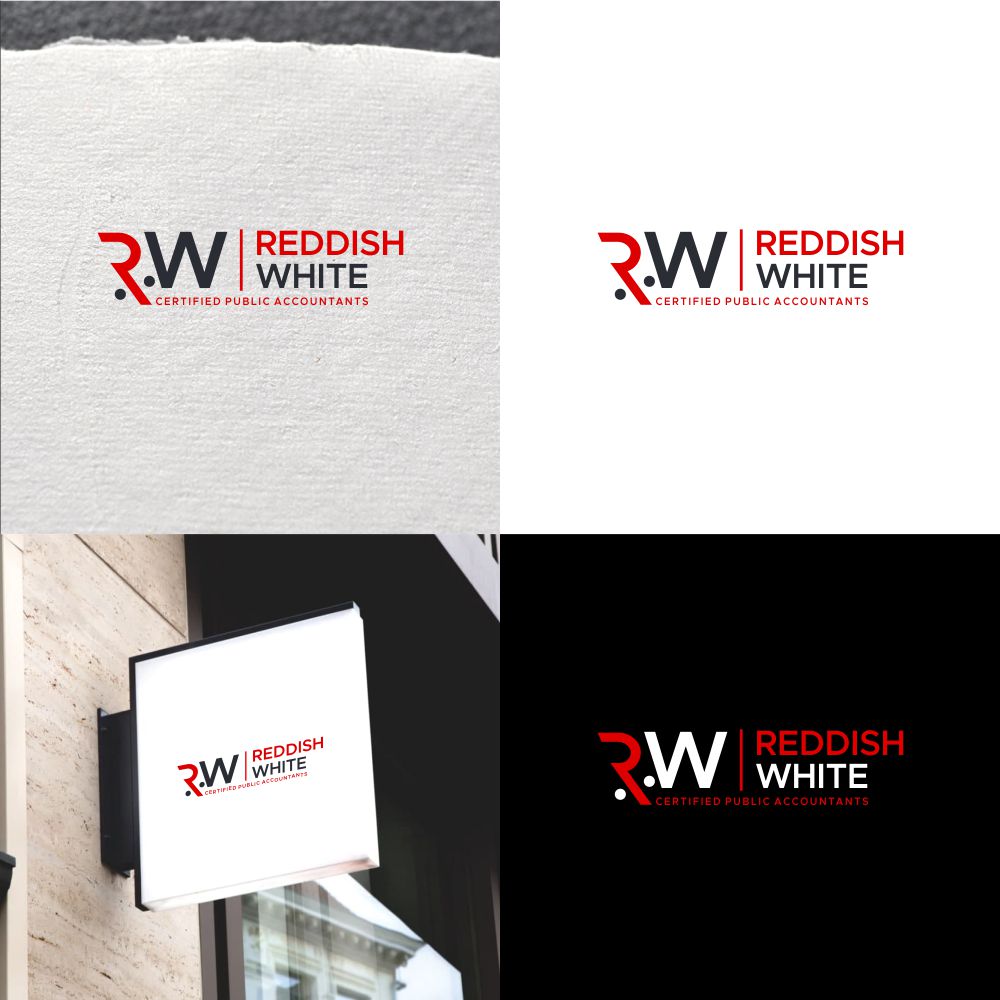 Serious, Upmarket, Accounting, CPA Logo Design for "Reddish White" with