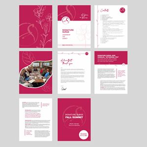 Yearbook of one of our programs | Print Design par san.ty