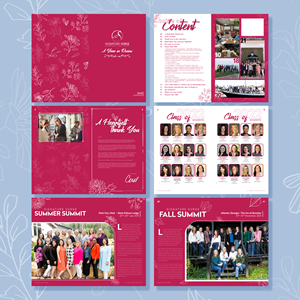 Yearbook of one of our programs | Print Design par ArQ