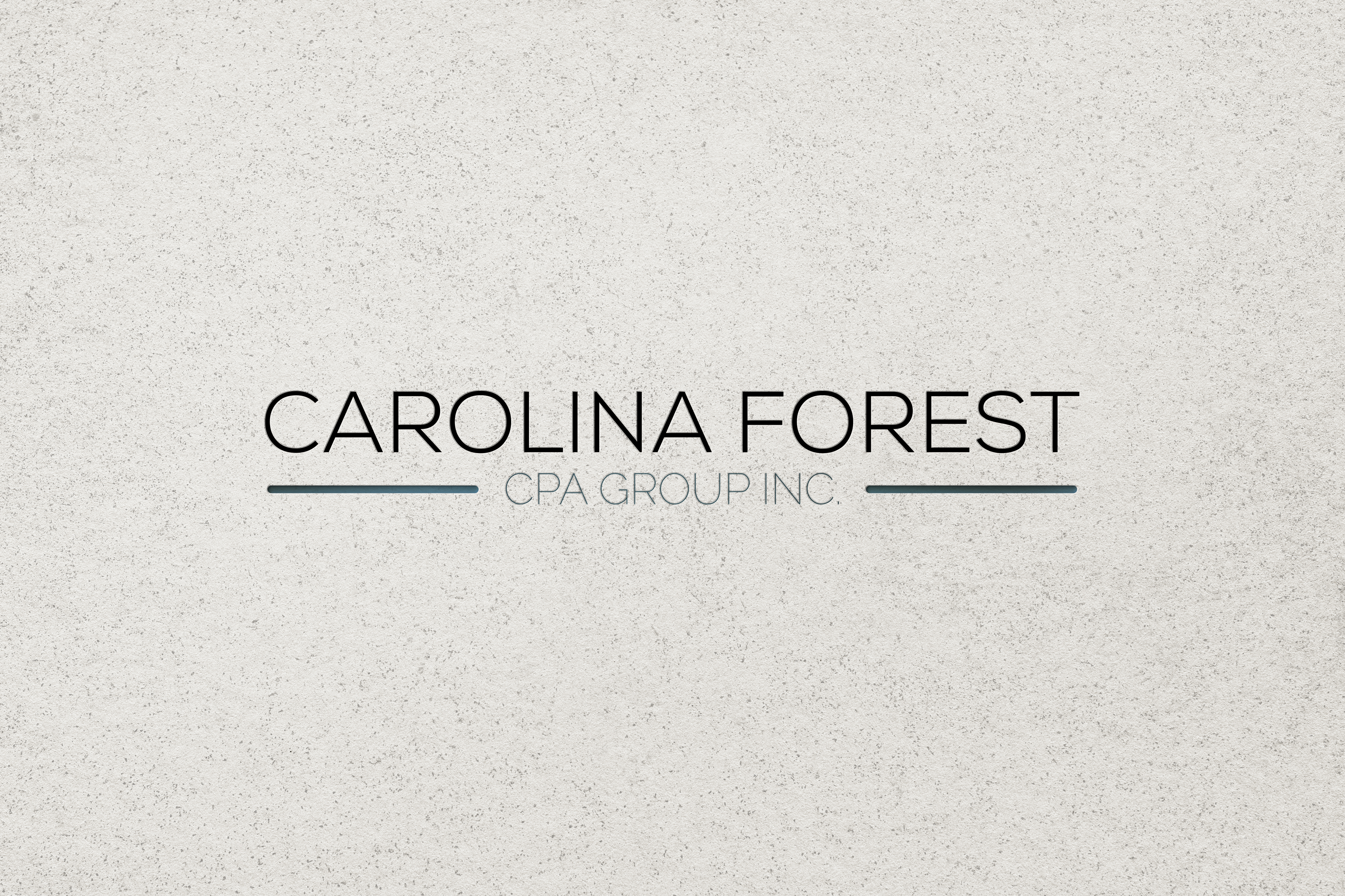 Logo Design by Visionary Creations for Carolina Forest CPA Group Inc. | Design #29460588