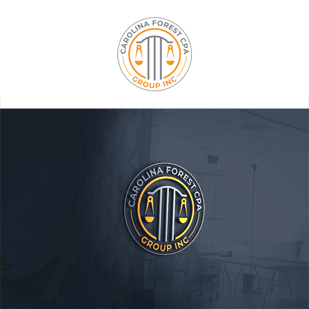 Logo Design by RA-bica for Carolina Forest CPA Group Inc. | Design #29459973