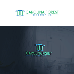 Logo Design by RA-bica for Carolina Forest CPA Group Inc. | Design: #29459974
