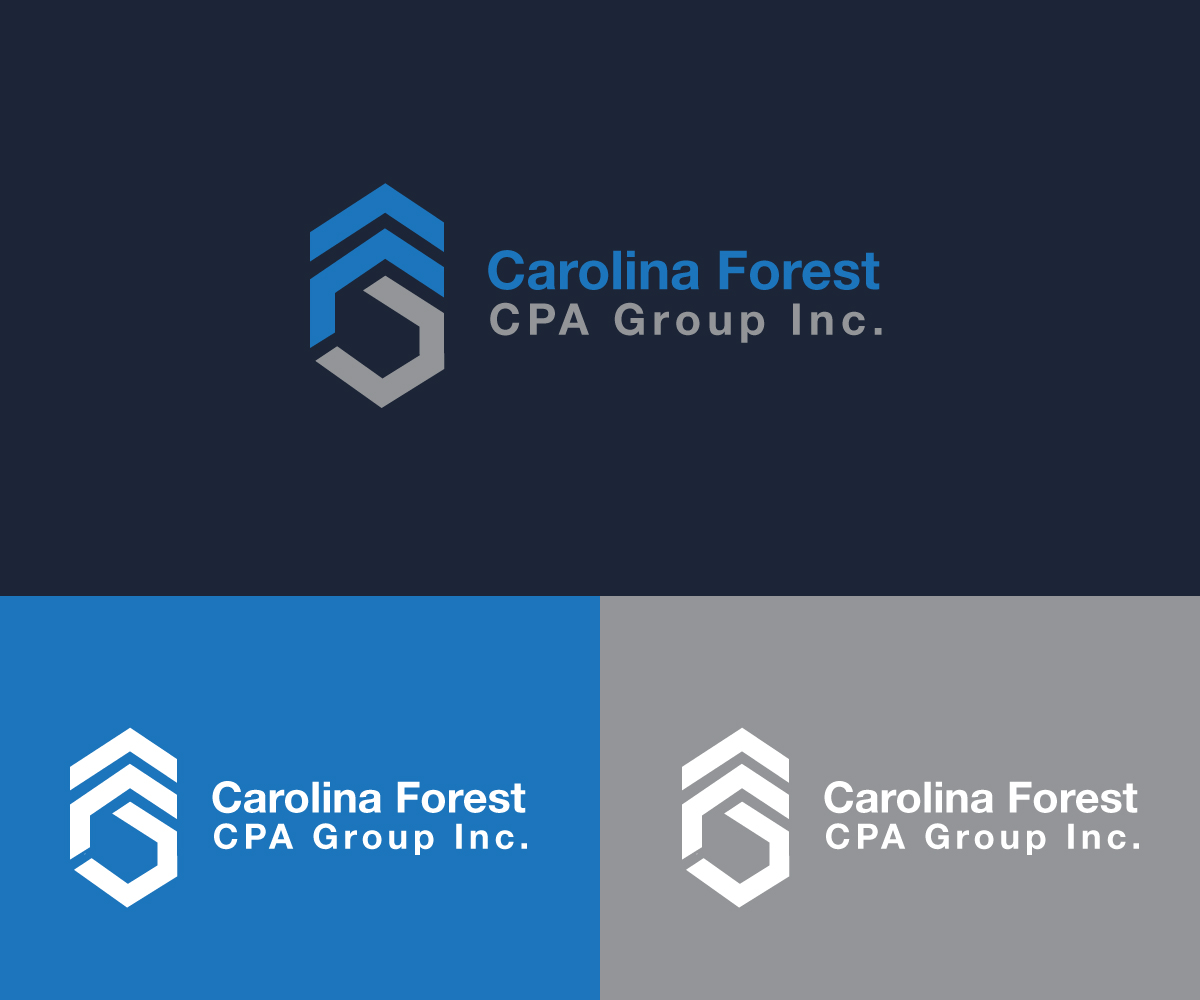 Logo Design by edwinnegz1 for Carolina Forest CPA Group Inc. | Design #29456270