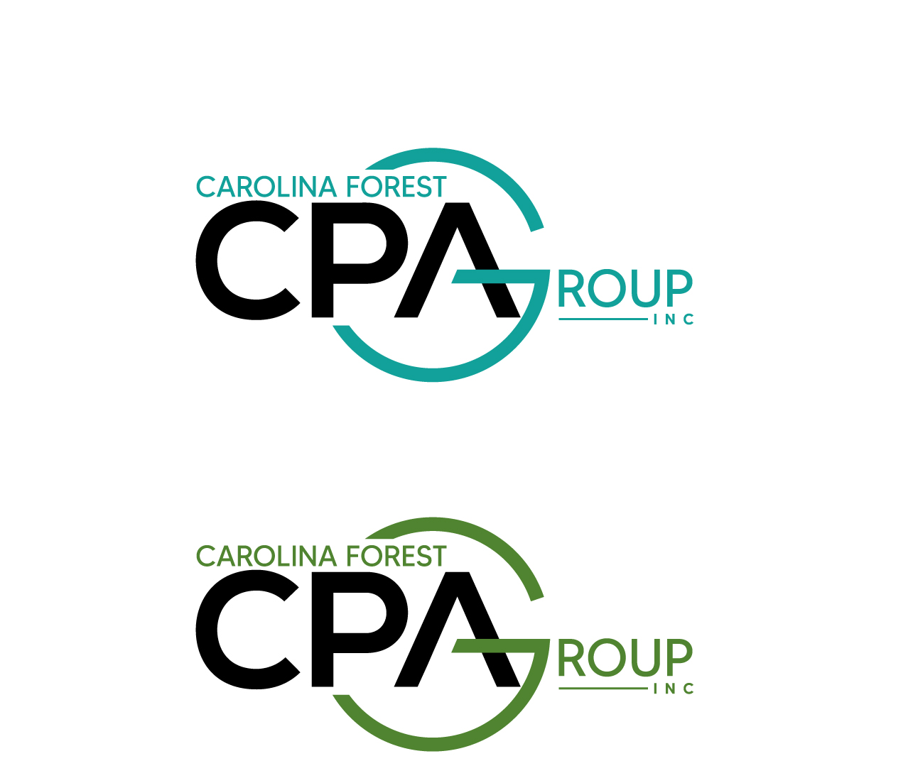 Logo Design by Rubia@ for Carolina Forest CPA Group Inc. | Design #29466232