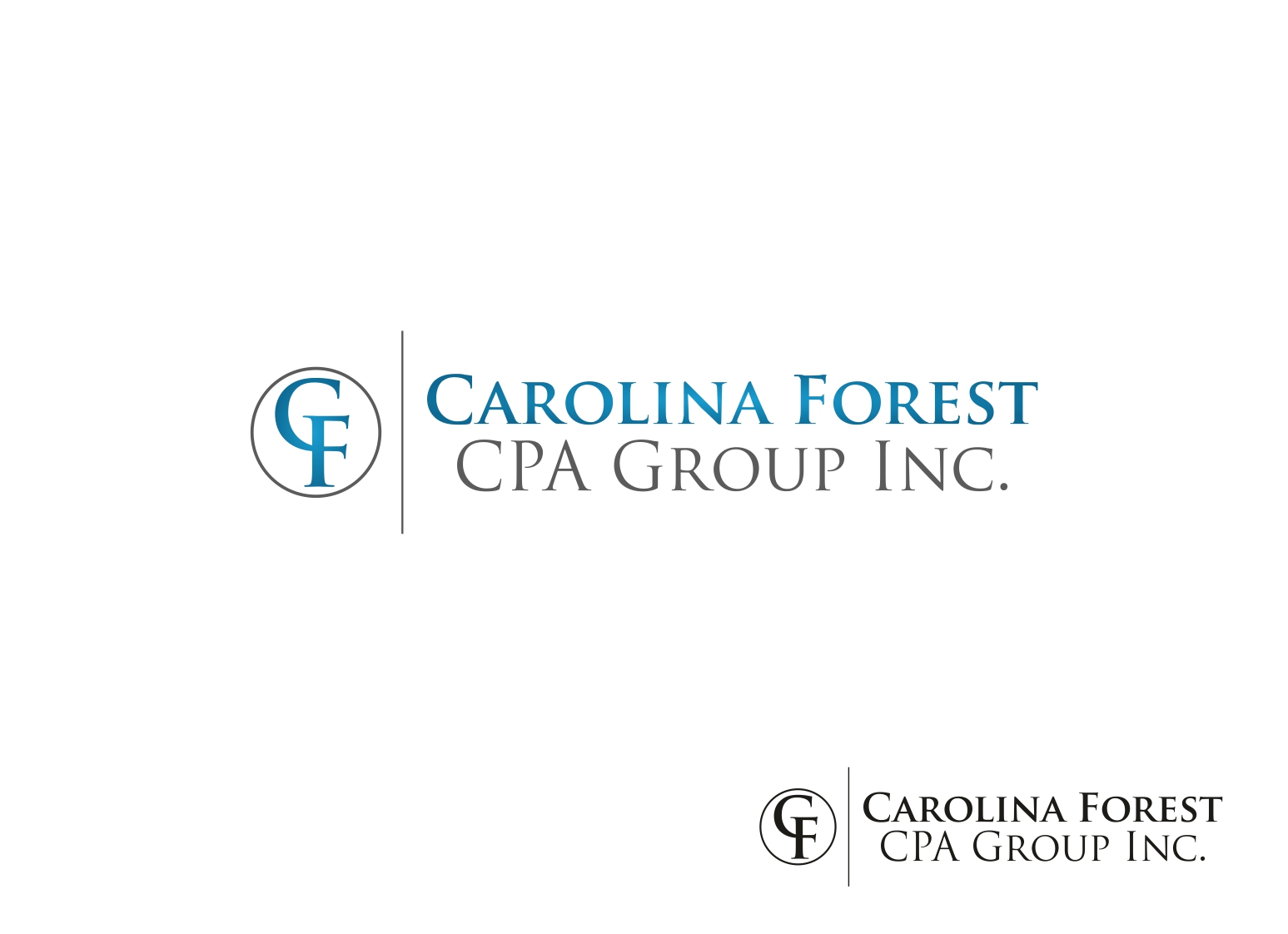 Diseño de Logo por Djawek para Carolina Forest CPA Group Inc. | Diseño #29457412