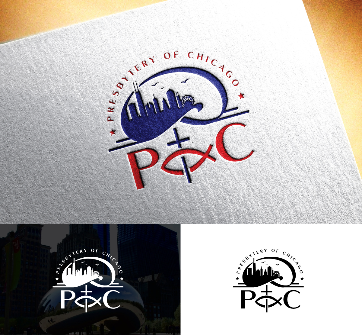 Logo Design by Logo Stock for Presbytery Of Chicago | Design #29461180