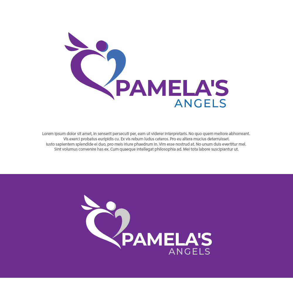 Logo Design by farady for Pamelas Angels | Design #29471433