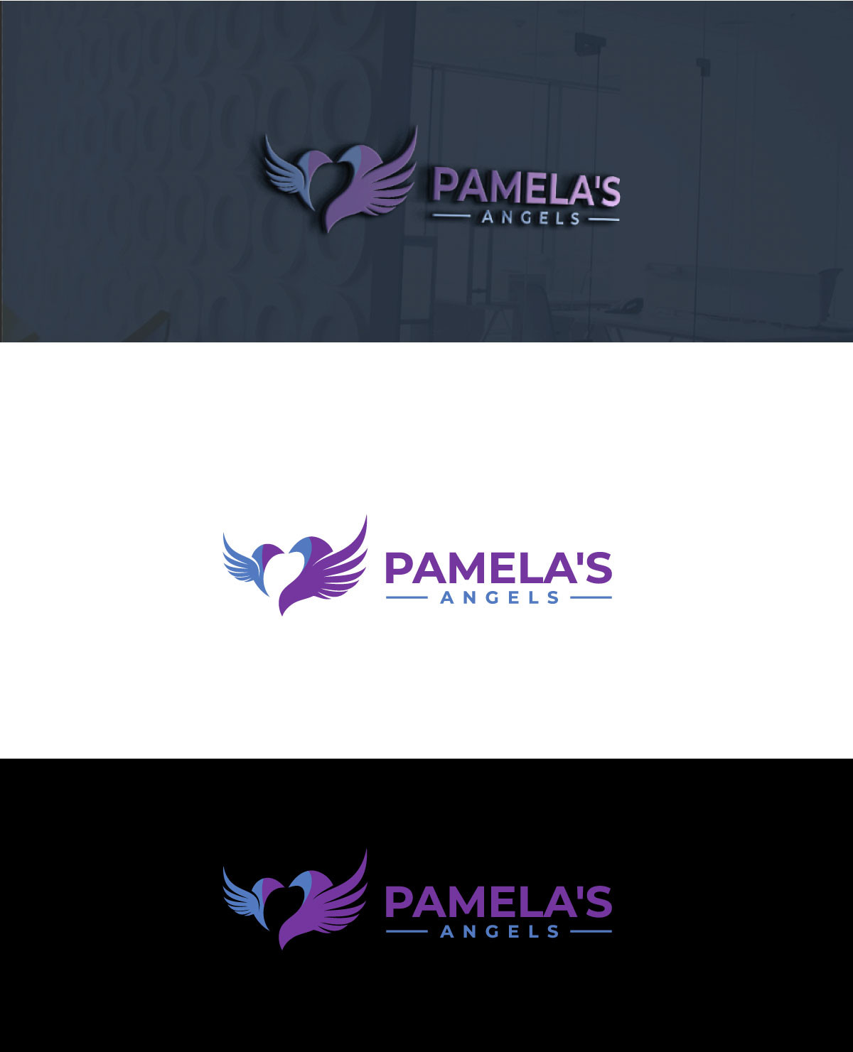 Logo Design by RS_Design for Pamelas Angels | Design #29459404