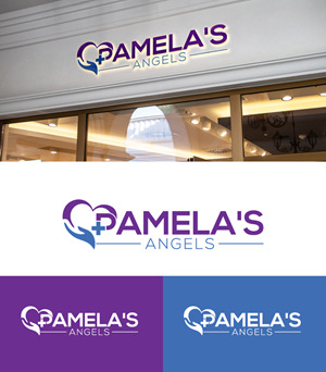 Diseño de Logo por designplan93 para Pamelas Angels | Diseño #29467452