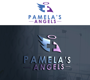 Logo Design by Ura Designs for Pamelas Angels | Design: #29476313