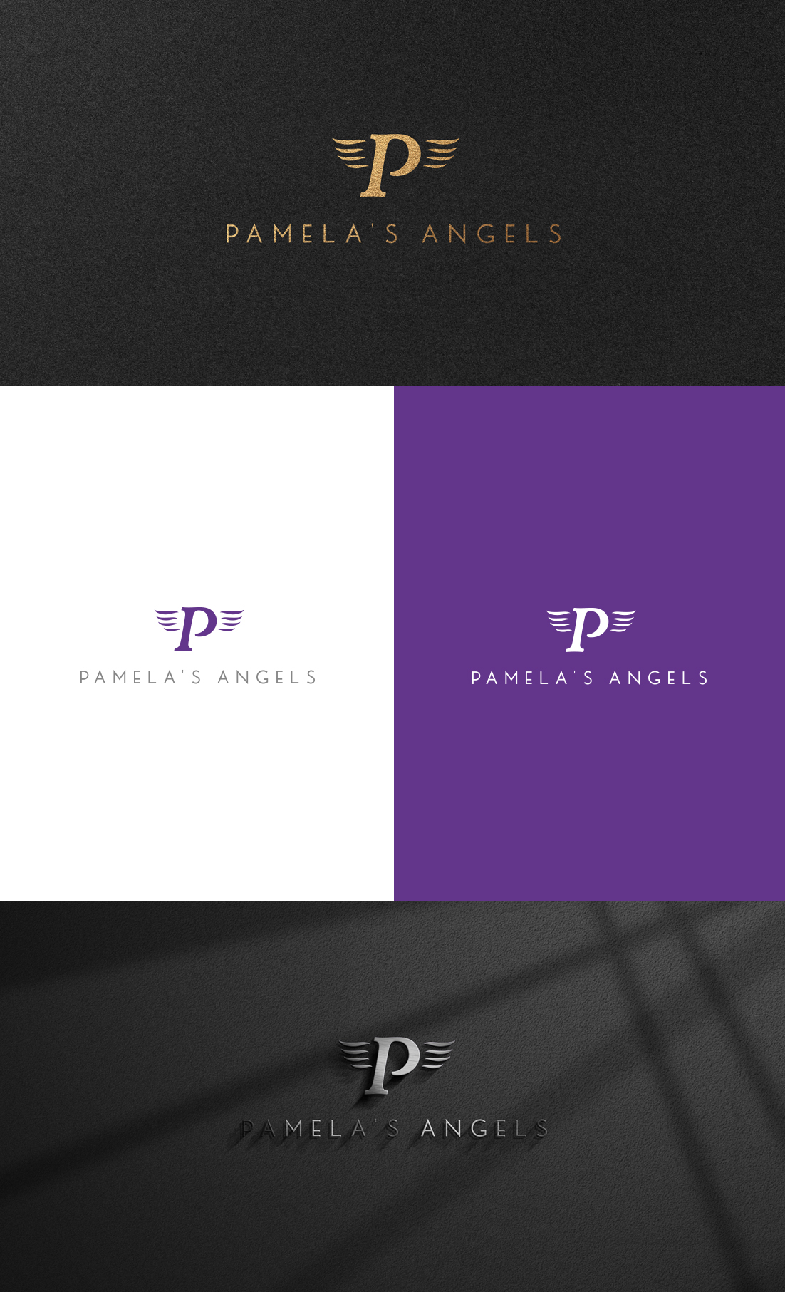 Diseño de Logo por GLDesigns para Pamelas Angels | Diseño #29462129