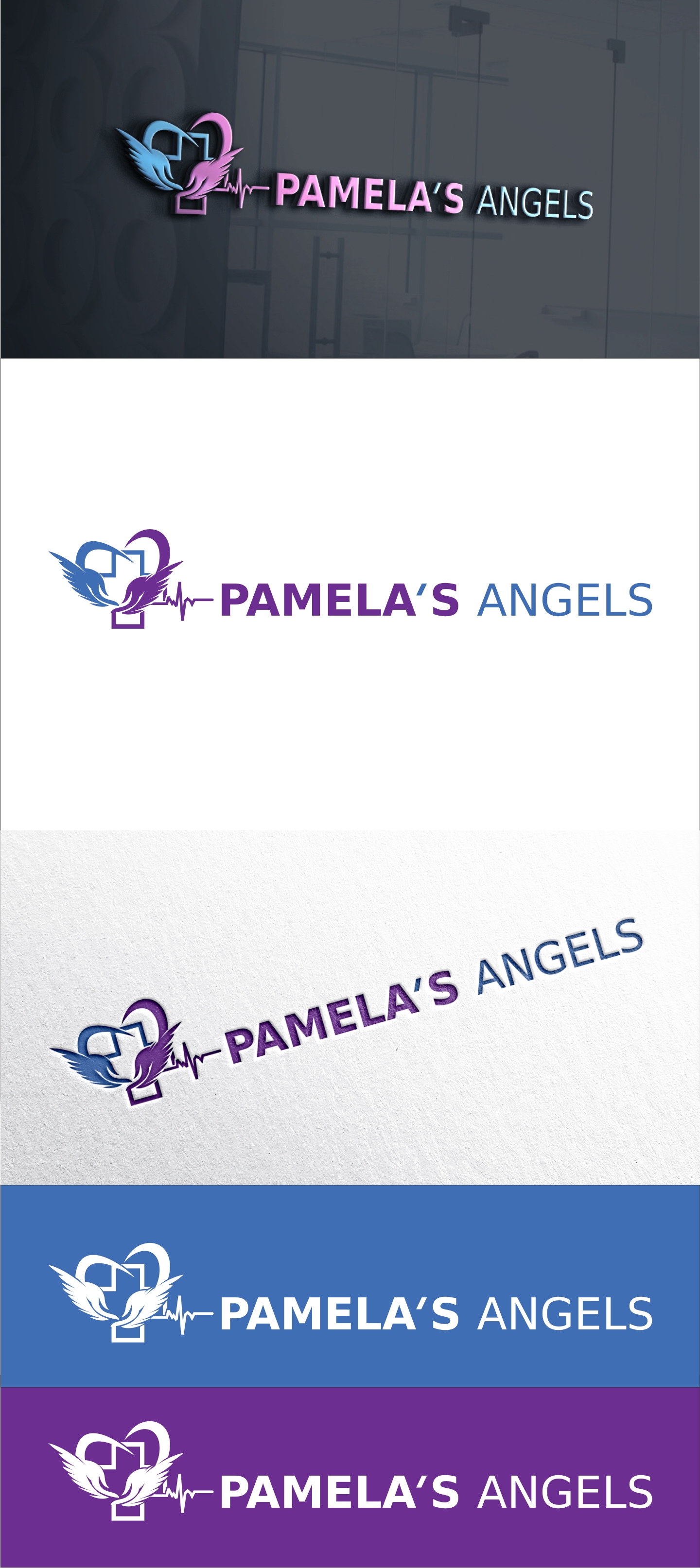 Diseño de Logo por Soul Light para Pamelas Angels | Diseño #29463619