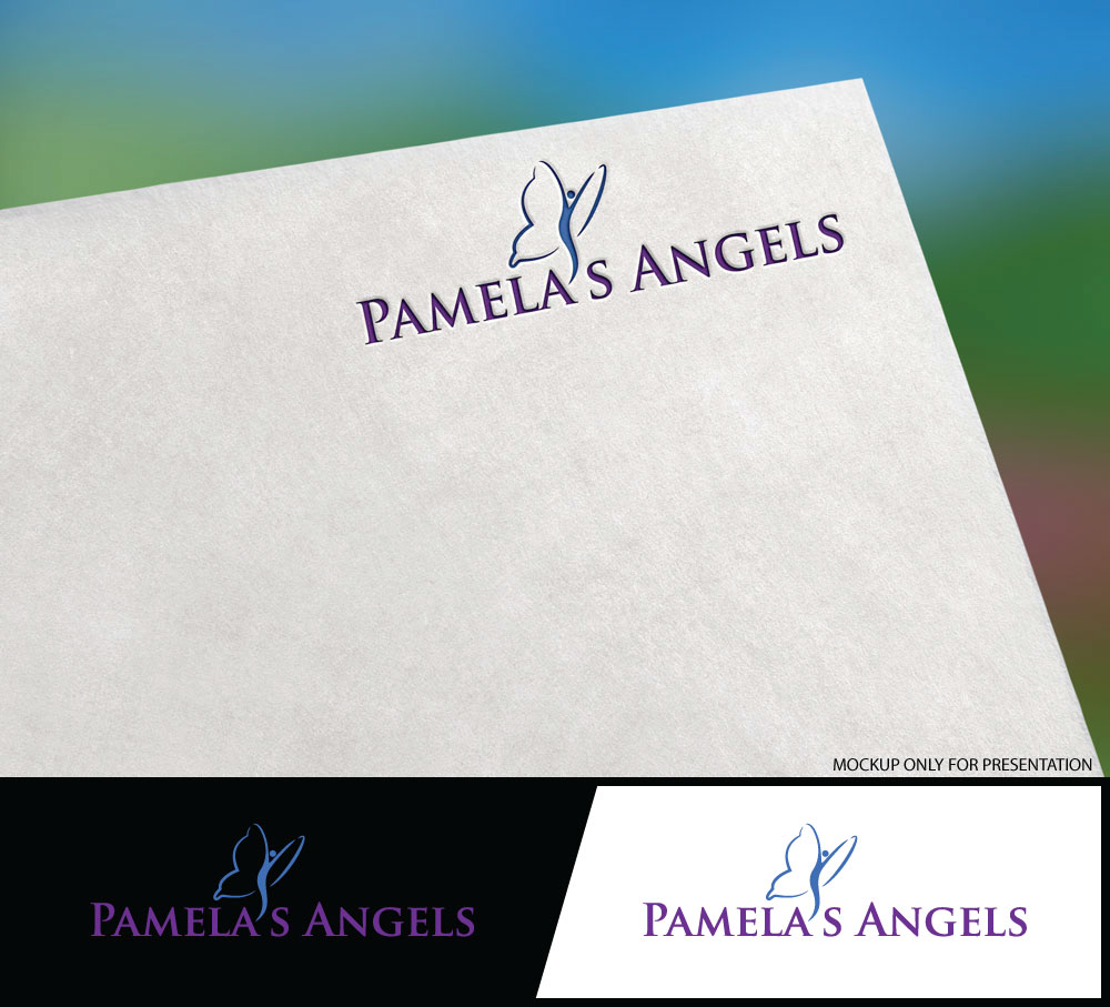 Logo Design by RedMyDC for Pamelas Angels | Design #29460351