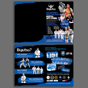 Bujutsu Martial Arts and Fitness Centre Flyer | Flyer Design by ArQ