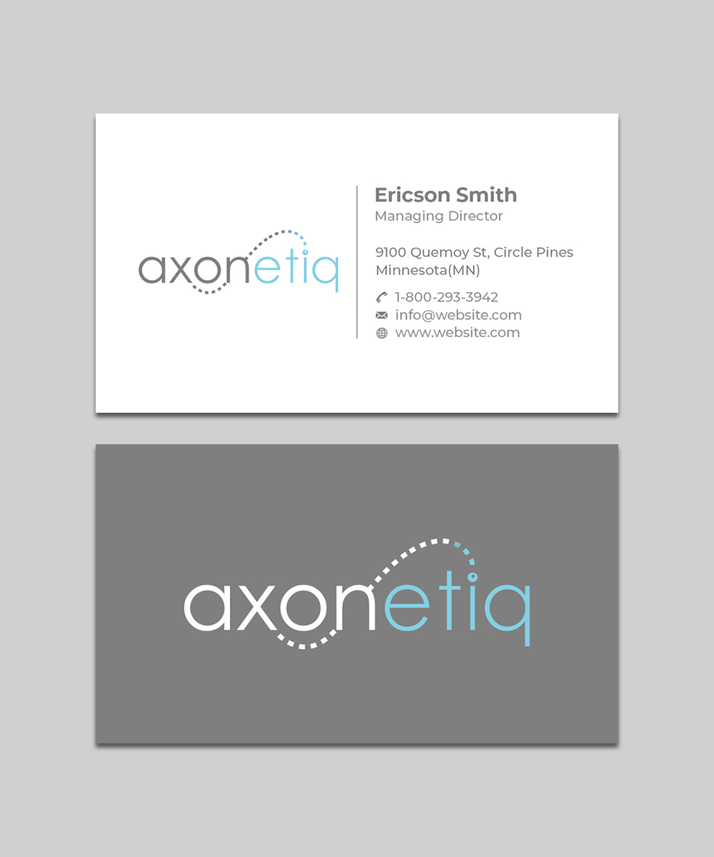 Business Card Design by Shahin Hossen for this project | Design #29459806