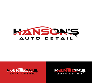 Logo Design by RRR Design for Hanson's Auto Detail | Design: #29464736