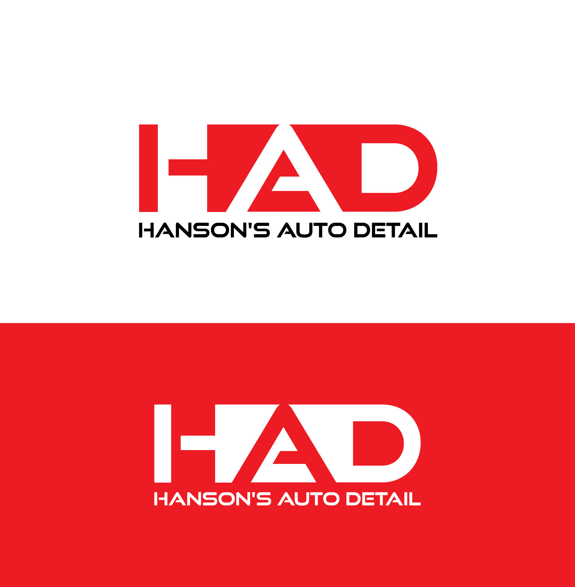Logo Design by riyad123 for Hanson's Auto Detail | Design #29463370