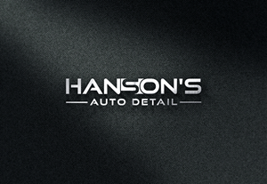 Logo Design by riyad123 for Hanson's Auto Detail | Design: #29475540