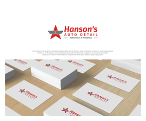 Logo Design by dstudios for Hanson's Auto Detail | Design: #29498305