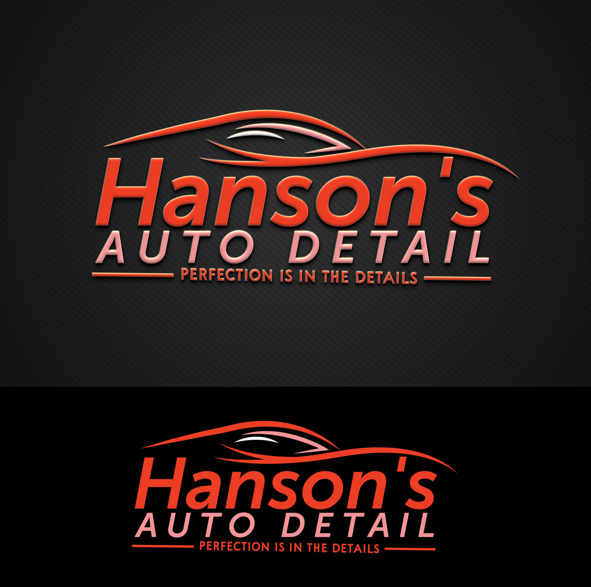Logo Design by we with for Hanson's Auto Detail | Design #29461027