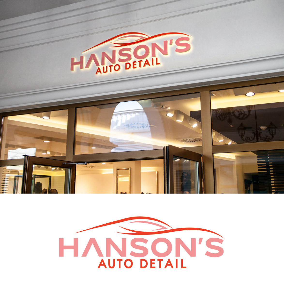 Logo Design by we with for Hanson's Auto Detail | Design #29461028