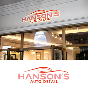 Logo Design by we with for Hanson's Auto Detail | Design: #29461028