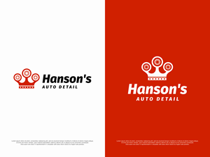 Logo Design by R!CKY for Hanson's Auto Detail | Design: #29497868