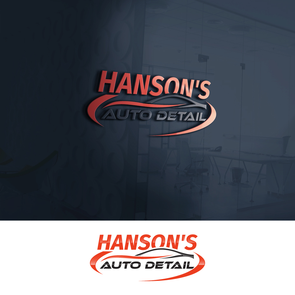 Logo Design by TrisDesign for Hanson's Auto Detail | Design #29463143